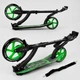 Самокат двухколесный Best Scooter 52266 (4) колеса PU – переднее 23 см, заднее – 20 см, 1 амортизатор, широкий руль, зажим руля - изображение 5