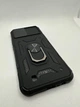 Противоударный чехол Defense Ring для Realme C11 2021 с кольцом Черный - изображение 3