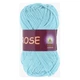 Пряжа Vita Cotton Rose (Віта Коттон Троянда) 3909 блакитний - зображення 1