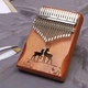 Музичний інструмент Калімба 17 key Kalimba Brown 2 Deer - зображення 1