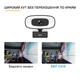 Веб-камера SWT C410 2K FullHD 1440P (2560х1440) с кольцевым светом и микрофон с шумоподавлением для конференц связи - изображение 4
