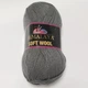 Пряжа Soft Wool Himalaya Турция 25% шерсть 75% акрил 100 г - 250 м цвет темно-серый Спицы 4 мм - изображение 2