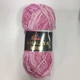 Пряжа Denim Himalaya Туреччина 100% бавовна 50 г - 140 м колір світло-малиново-білий Спиці 3,5 мм - зображення 2