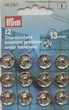 Кнопки пришивные Prym 13 мм Серебристый, 12 шт - изображение 2