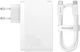 Ładowarka sieciowa Baseus GaN5 Pro 140W (2 x Type-C + USB) + Kabel Type-C + Type-C) Biała (CCGP100202) - obraz 9
