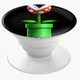 Попсокет (Popsockets) держатель для смартфона Цветок-пиранья (8754-4024-WT) Белый - изображение 4