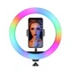 Кольцевая лампа RGB 3D - L-43, чёрный, ø30см - изображение 2