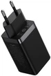 Ładowarka sieciowa Baseus GaN5 Pro 65W 2 x Type-C + USB + Cable Type-C to Type-C 100W Czarny (CCGP120201) - obraz 2