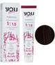 Краска для волос You Look Permanent Hair Color Cream With Fruit Acids 7.00 Интенсивный блондин 100 мл - изображение 1