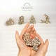 Новогодний набор Ugears Фиджеты Новогодняя магия и Рождественники - изображение 1