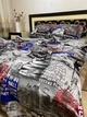 Постільна білизна бавовняна Місто Євро Простирадло на гумці 160x200х20 Бязь Сіра 70 х 70 - зображення 2