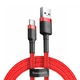 Кабель плетёный Baseus Cafule Type-C 2m (CATKLF-C09) Красный - изображение 2