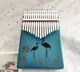 Музыкальный инструмент Калимба 17 key Kalimba Blue Flamingo - изображение 3
