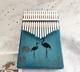 Музыкальный инструмент Калимба 17 key Kalimba Blue Flamingo - изображение 14