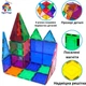 Магнитный 3D конструктор, цветные магнитные блоки плитки 60 деталей Ari&Ana - изображение 2
