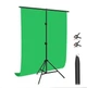 Фон со стойкой Puluz PU5204G Chroma key зеленый (100x200см) - изображение 1