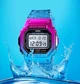 Электронные часы Skmei с подсветкой Waterproof pink-blue - изображение 2