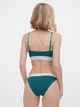 Комплект женского белья (топ + трусики-бикини) хлопковый Apriori Bralette Tanga 30403 M Темно-зеленый (ROZ6400033795) - изображение 2