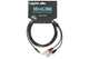 Кабель комутаційний KLOTZ KY9-180 MINILINK PRO Y-CABLE 1.8 M BLACK (234500) - изображение 1