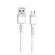 USB кабель для зарядки и синхронизации XO NB-Q166 5A USB-Type-C 1М Белый - изображение 2