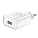 Зарядний пристрій HOCO C81A 1USB/2.1A з кабелем для заряджання USB - Lightning Білий - зображення 5