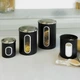 Емкость для хранения МВМ HOME 4000 мл KP-27 XL SS/BLACK, нержавеющая сталь/черная - изображение 6