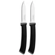 Набор ножей Tramontina Felice Black Vegetable Serrate 76 мм 2 шт (23491/203) - изображение 1