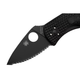 Ніж Spyderco Ambitious FRN Black Blade Serrator (C148SBBK) - зображення 3