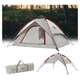 Палатка Naturehike NH21ZP008 4x Grey/Red (6927595777572) - изображение 2
