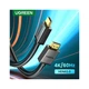 Кабель мультимедийный HDMI to HDMI 3.0m V2.0 Cafule 4K HD104 Ugreen (10108) - изображение 4