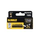 Набор бит DeWALT в касете для Tough Case, FlexTorq, L = 25 мм, Pz1 - 2 шт, Pz2 - 3 шт, Pz3 - 2 шт (DT70812) - изображение 2