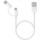 Кабель подвійний Xiaomi Mi cable 2 in 1 Micro USB + Type-C SJV4082TY - зображення 5