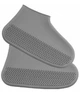 Чехлы-бахилы для обуви силиконовые Shoe Cover размер L (42-45) Серые - изображение 2