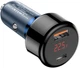Зарядний пристрій Essager Torch Digital Display Car Charger 65W Blue (ECCPD-HJ03) - зображення 2