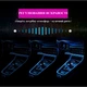 Підсвітка центральної консолі Ambient Car Cold Light Line - зображення 4