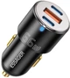 Зарядний пристрій Essager City Dual Car Charger 66W Black (ECC2C1A-FF01) - зображення 1