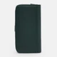 Кошелек женский кожаный для карточек Laras K101090gr Зеленый (ROZ6400175019) - изображение 3