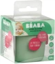 Силіконовий стакан Beaba Оливковий (913546) - зображення 2