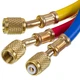 Манометрический коллектор 2- вентильный XM-R572G R-410 (R-22 R-134 R-404) + шланги 3шт.x1800mm - изображение 5