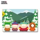 Деревянный Постер "South Park" 87 х 57 см ( А1 формат, фанера / МДФ ) - изображение 1
