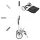 Сумка-візок ShoppingCruiser Foldable 45 Black (604320) - зображення 7