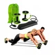Тренажер Top Fit Revoflex Xtreme с эспандерами для мышц пресса 6 уровней тренировки черно-зеленый - изображение 5
