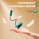 Настольная лампа аккумуляторная Glocusent Mini clip-on Book light 1600/3000/5000K 80h green - изображение 3