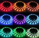 Cветодиодная LED лента 5m, на диодах 5050 SMD RGB 60led/m, 12V IP20, на черной подкладке - изображение 3