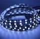 Cветодиодная LED лента 5m, на диодах 5050 SMD White 60led/m, 12V IP65, на черной подкладке - изображение 4