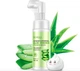 Пенка для умывания с массажной щеточкой Bioaqua Aloe Moisturizing Massage Cleanser, 120 мл - изображение 2