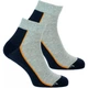 Носки Head Performance Quarter 39-42 2 пары (781009001-870) gray/blue - изображение 2