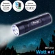 Светодиодный аккумуляторный фонарь Watton WT-313 ручной фонарик в алюминиевом корпусе - изображение 3