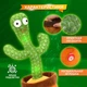 Танцующий кактус игрушка-повторюшка с подсветкой Dancing Cactus, 120 песен - изображение 9