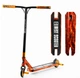Самокат трюковый Best Scooter BS 77566 4 HIC система ПЕГИ черно оранжевый - изображение 1